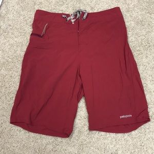 Patagonia swim trunks.